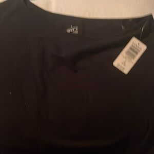 Torrid size 1 . Off shoulder one sheer sleeve top